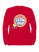 Officially Licensed Blow Pop Lollipop Candy Charms Treat Women's Sweatshirt