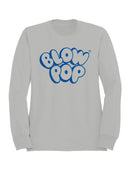 Officially Licensed Blow Pop Retro Blow Pop Logo Women's Sweatshirt