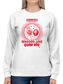 Officially Licensed Blow Pop Vintage Blow Pop Design Women's Sweatshirt