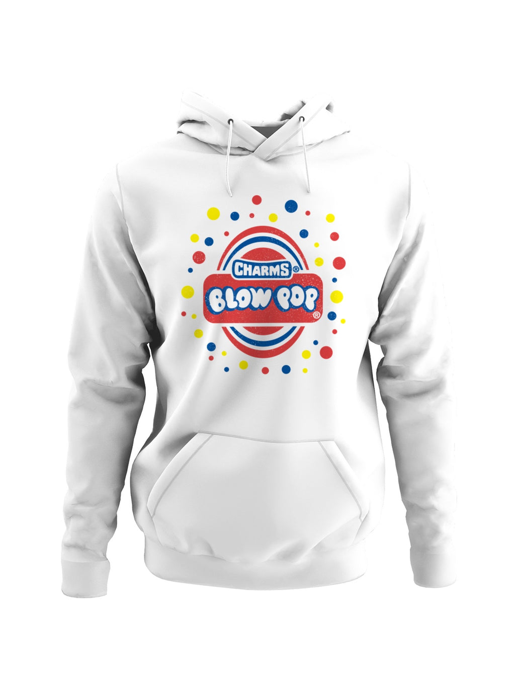 Officially Licensed Blow Pop Charms Blow Pop Colorful Design Men's Hoodie
