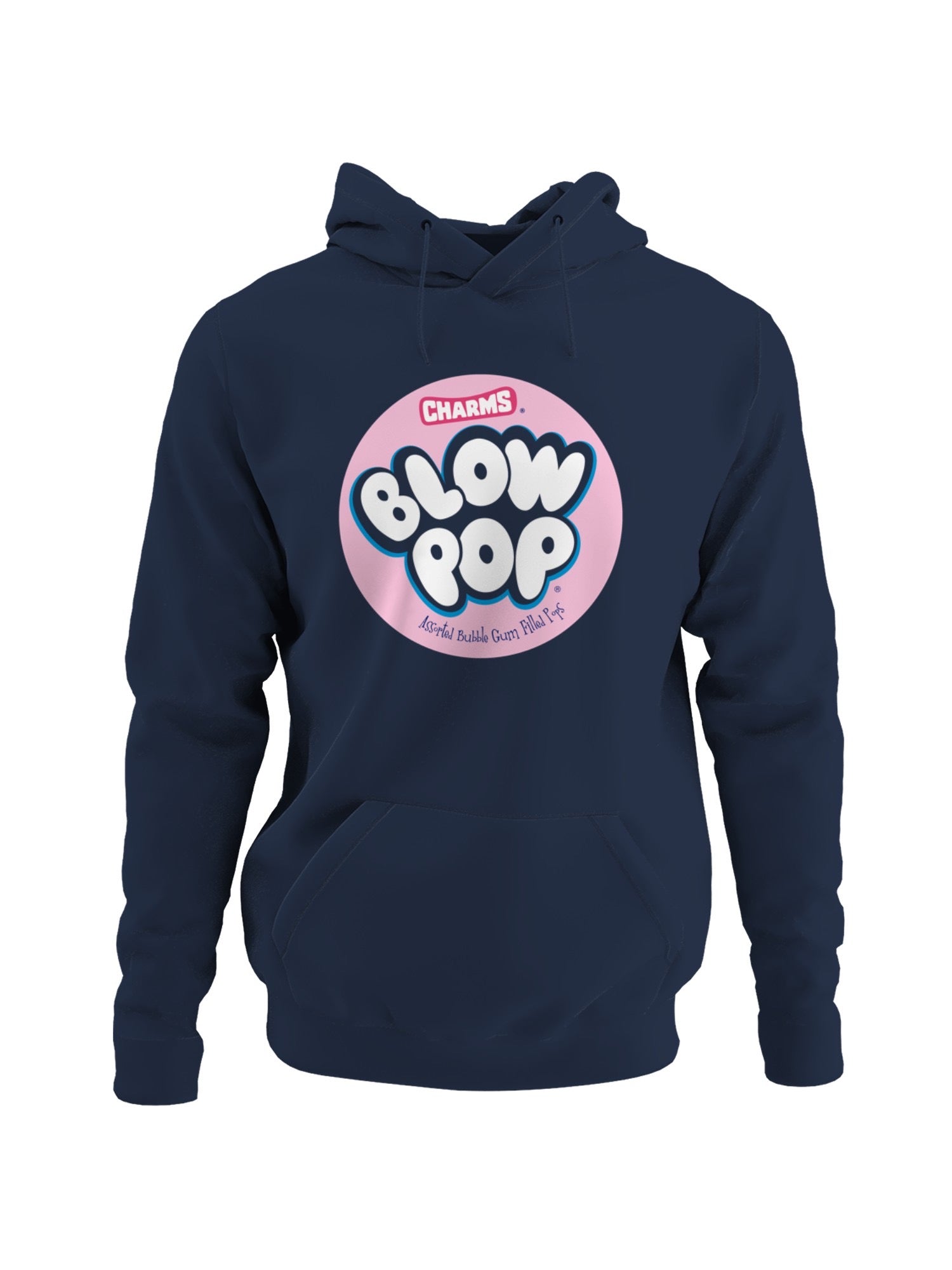 Officially Licensed Blow Pop Charms Blow Pop Lollipops Men's Hoodie