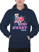 Officially Licensed Blow Pop Cherry Blow Pop Art Men's Hoodie