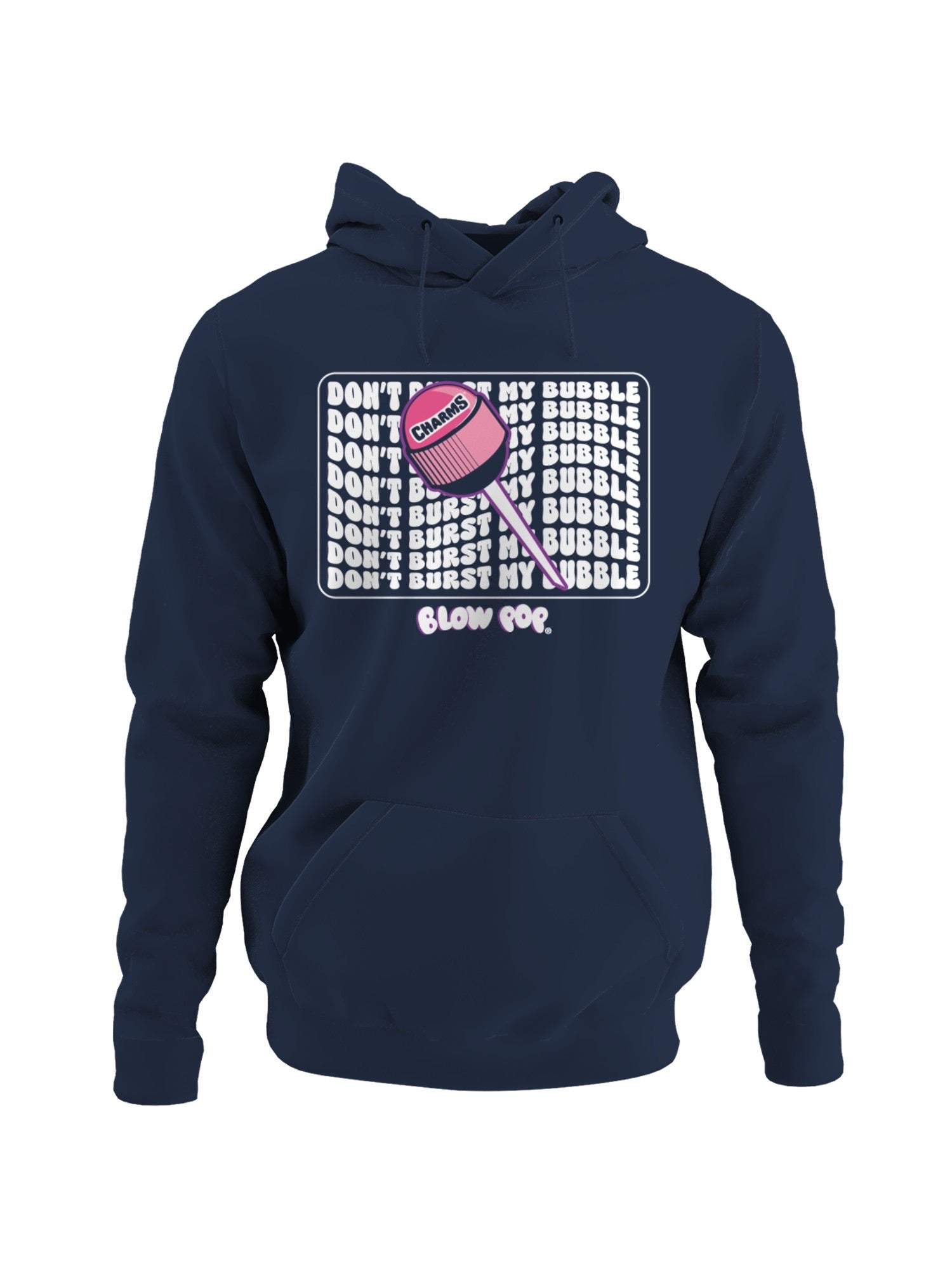 Officially Licensed Blow Pop Charms Blow Pop Men's Hoodie