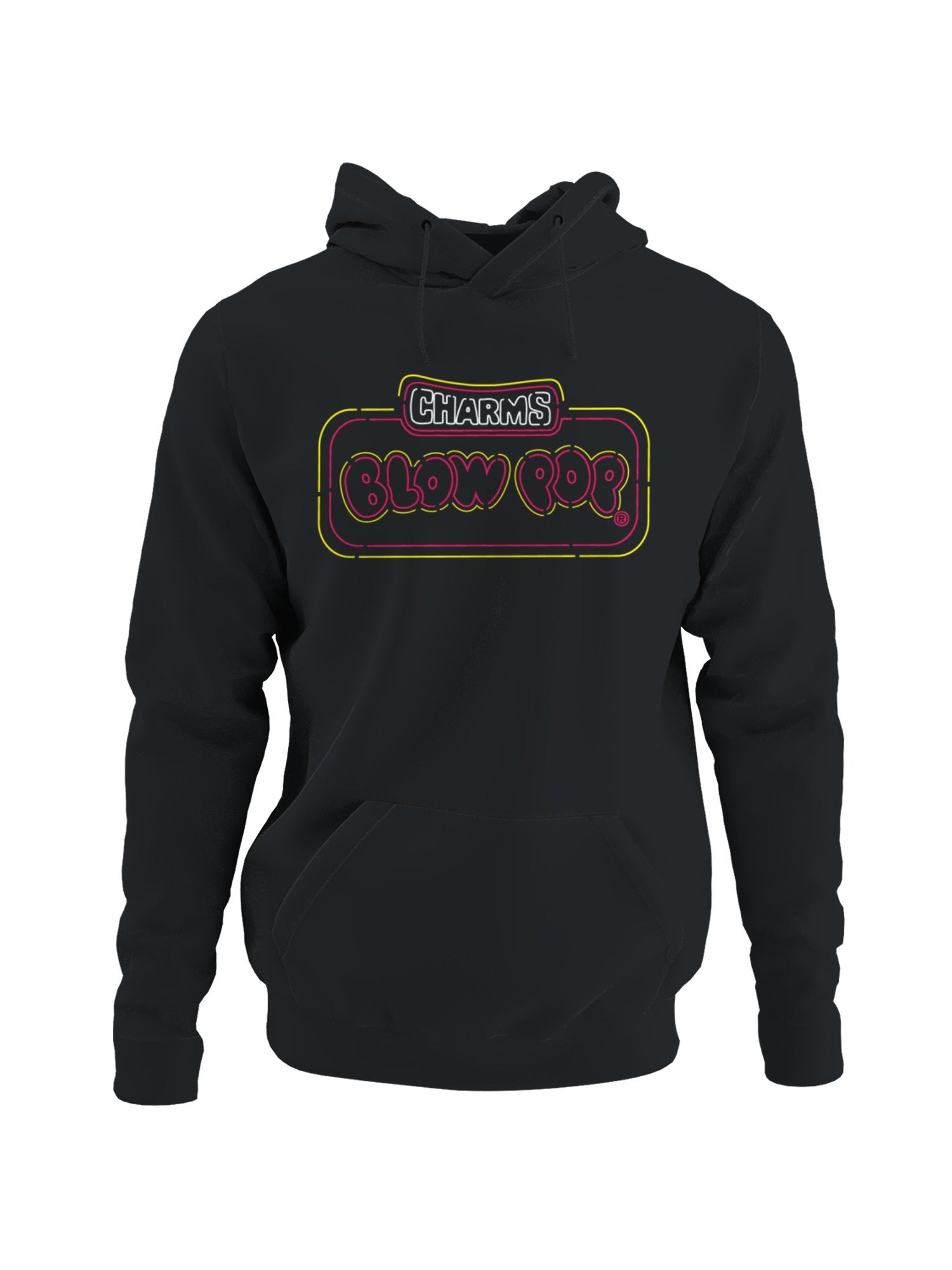 Officially Licensed Blow Pop Neon Blow Pop Sign Decor Men's Hoodie
