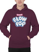 Officially Licensed Blow Pop Charms Blow Pop Candy Fun Men's Hoodie