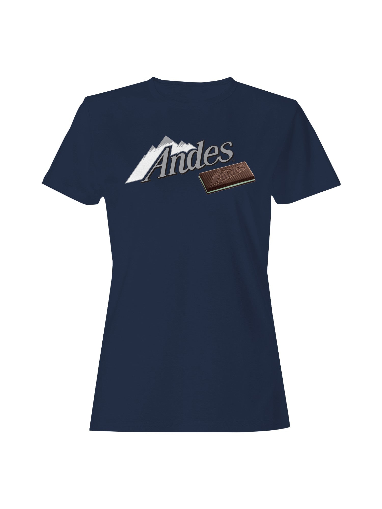 Officially Licensed Andes Mint Chocolate Mint Thins Delight Women's T-shirt