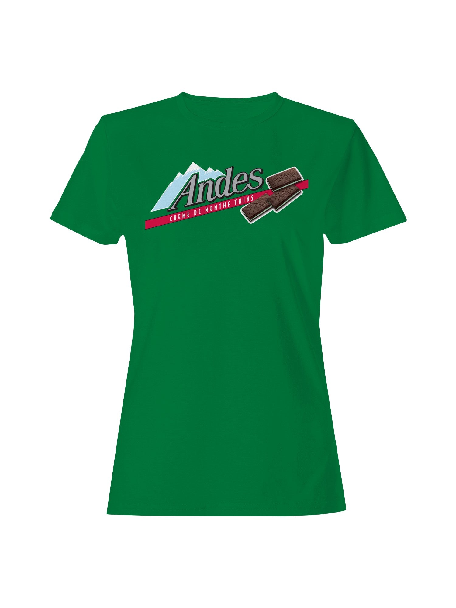 Officially Licensed Andes Mint Chocolate Thins Women's T-shirt