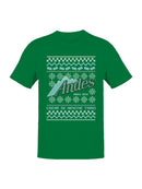 Officially Licensed Andes Mint Chocolate Ugly Sweater Design Men's T-shirt