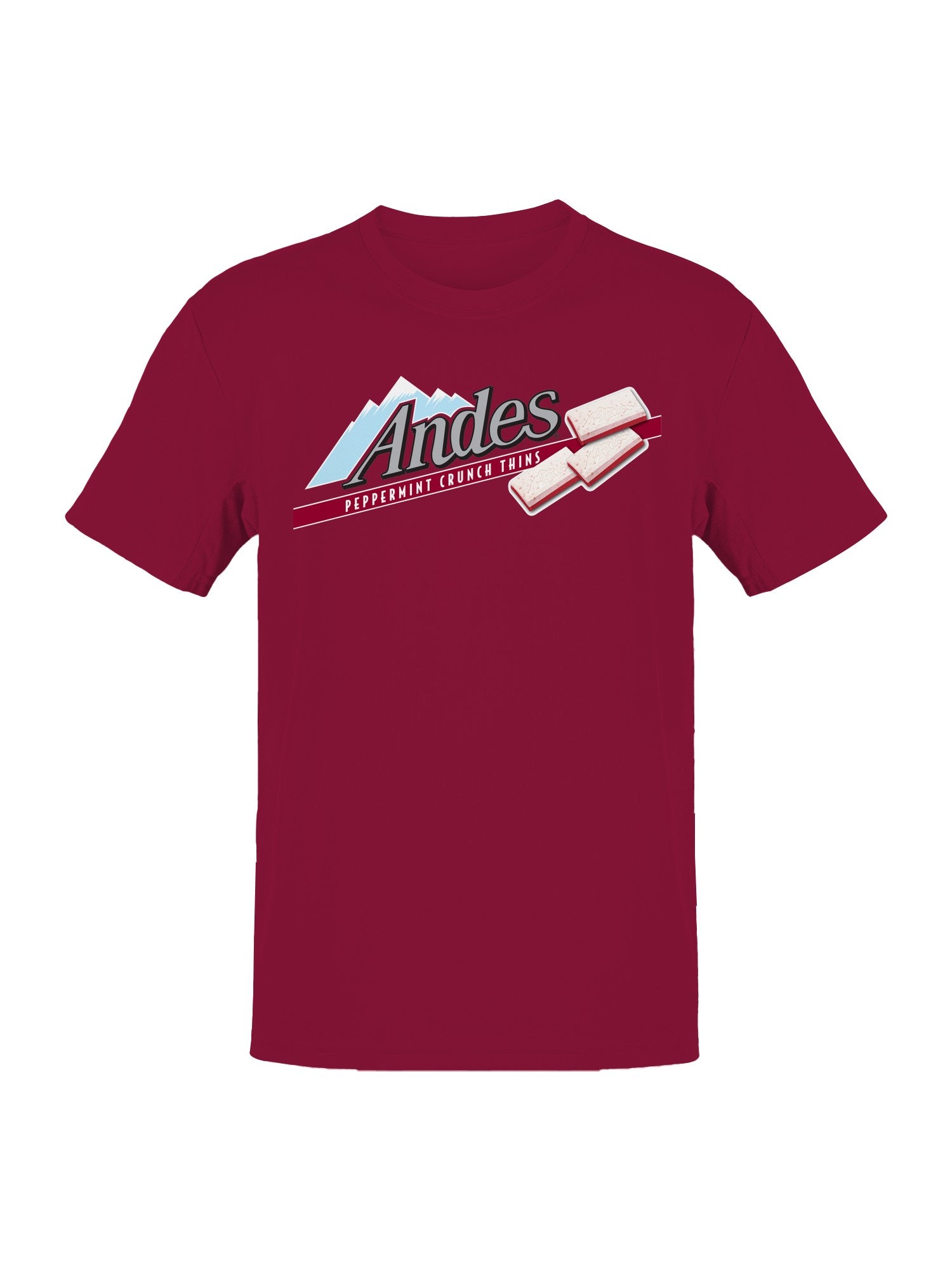 Officially Licensed Andes Mint Peppermint Crunch Thins Men's T-shirt