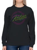 Officially Licensed Andes Mint Retro Andes Neon Sign Women's Sweatshirt