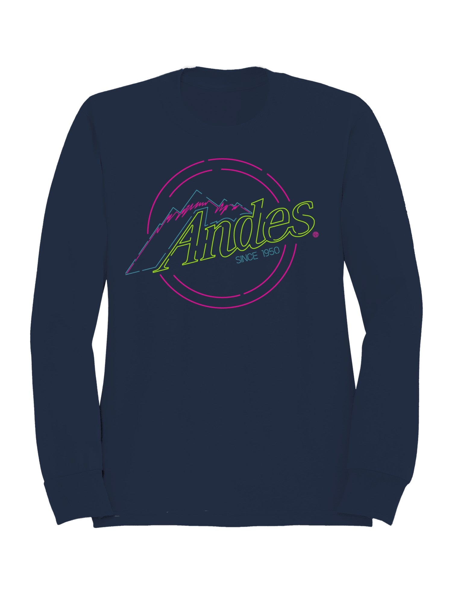 Officially Licensed Andes Mint Retro Andes Neon Sign Women's Sweatshirt