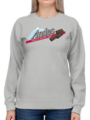 Officially Licensed Andes Mint Chocolate Thins Women's Sweatshirt