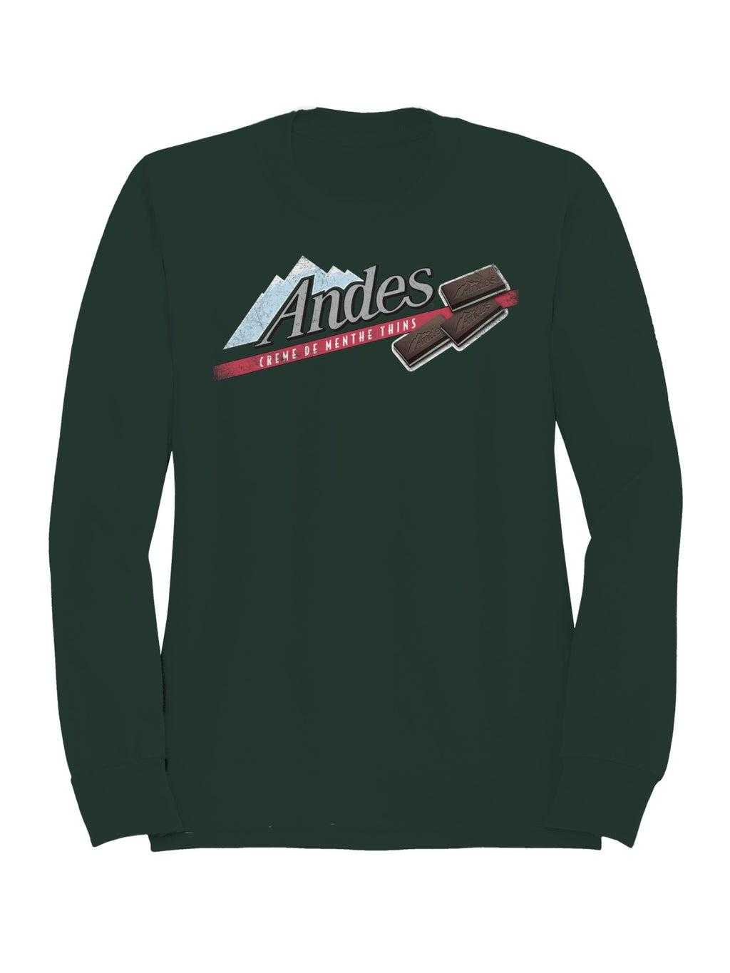 Officially Licensed Andes Mint Chocolate Thins Delight Women's Sweatshirt