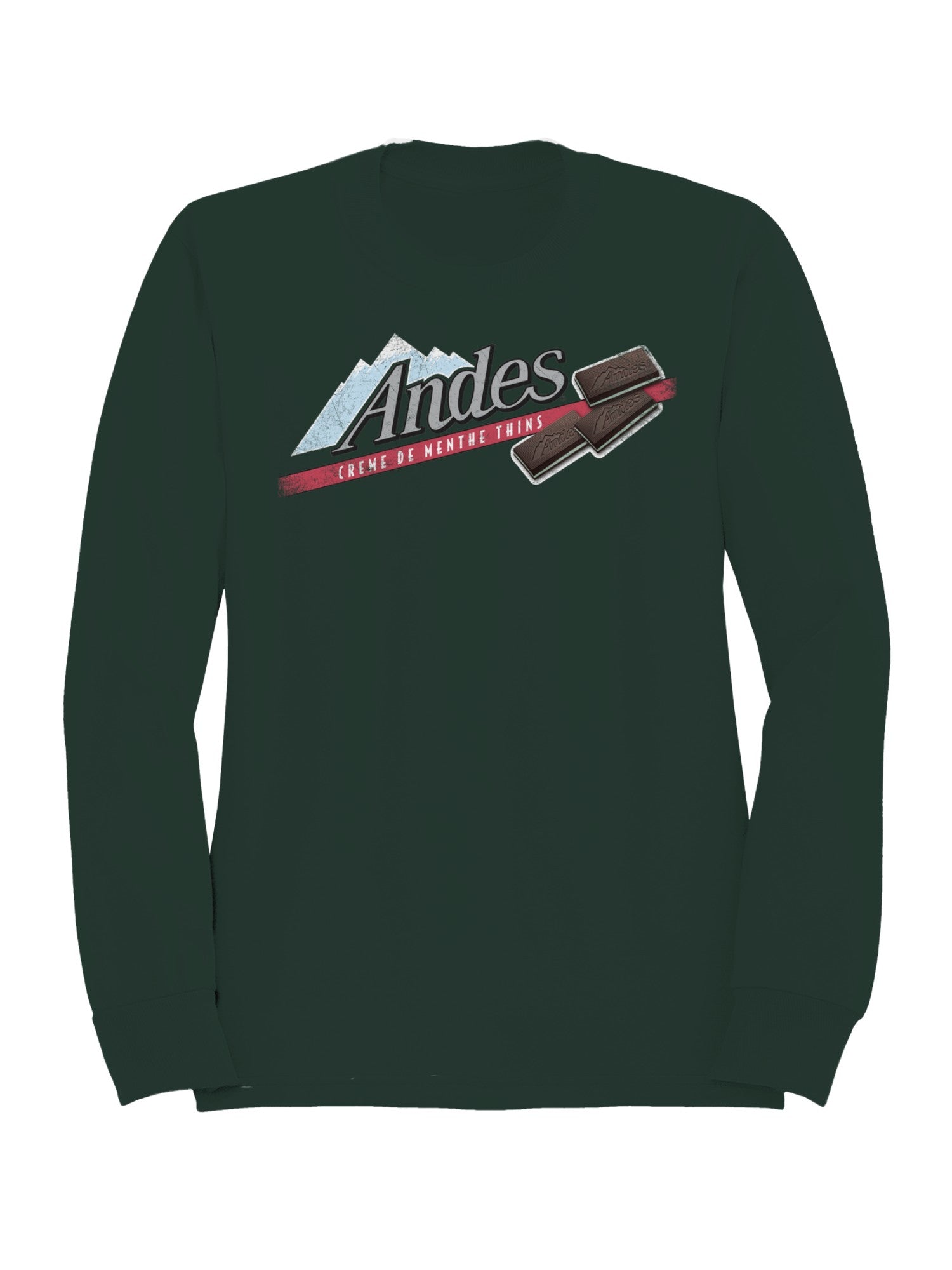 Officially Licensed Andes Mint Chocolate Thins Delight Women's Sweatshirt