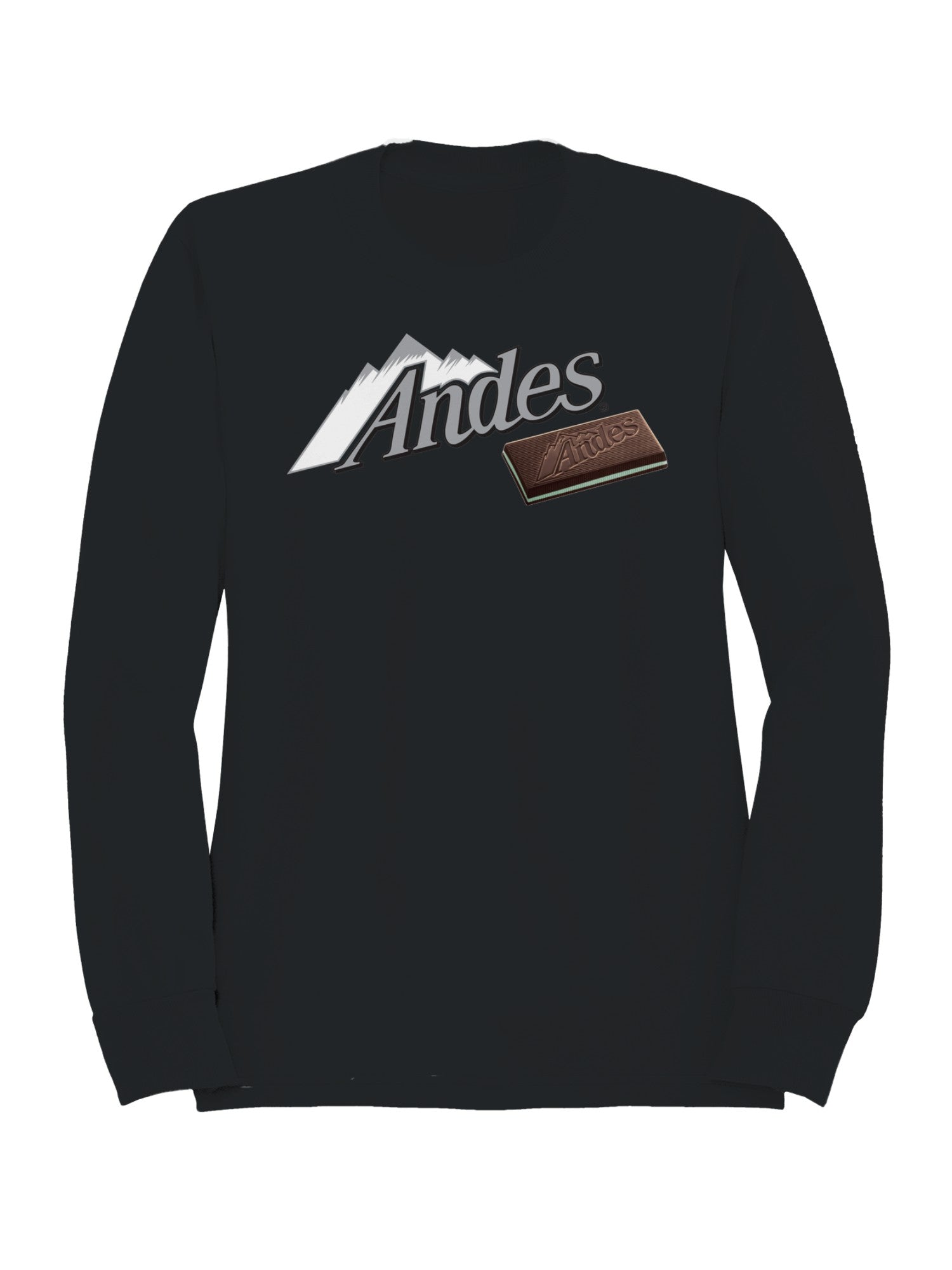 Officially Licensed Andes Mint Chocolate Mint Thins Delight Men's Sweatshirt