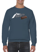 Officially Licensed Andes Mint Chocolate Mint Thins Delight Men's Sweatshirt