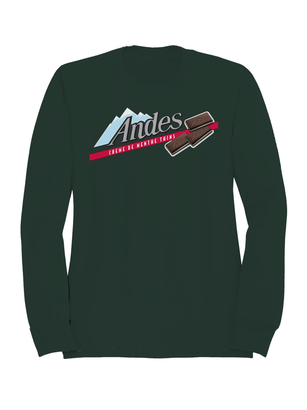 Officially Licensed Andes Mint Chocolate Thins Men's Sweatshirt