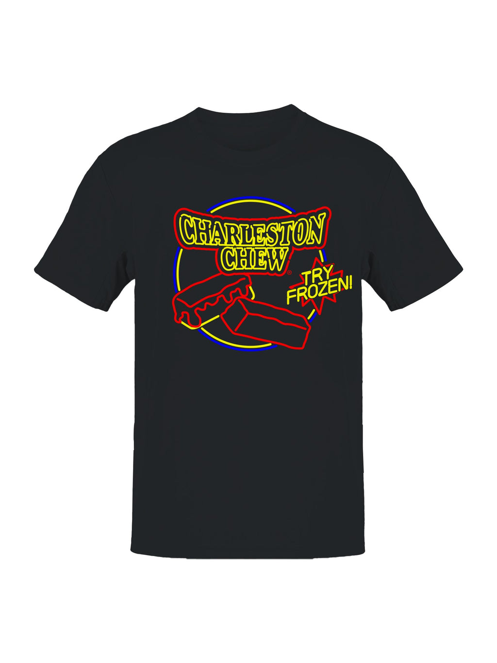 Officially Licensed Charleston Chew Neon Sign Men's T-shirt