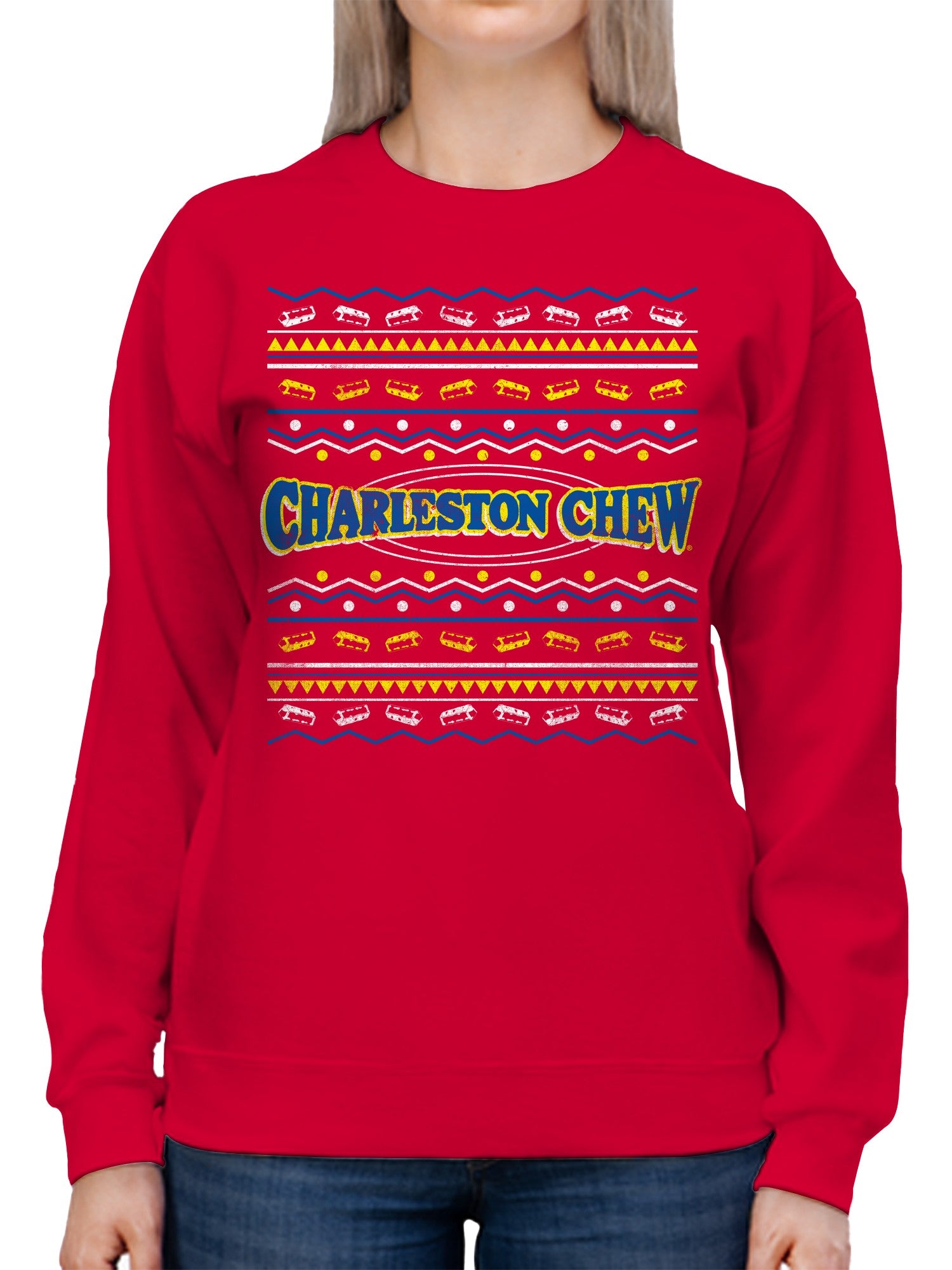 Officially Licensed Charleston Chew Retro Women's Sweatshirt