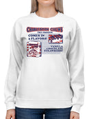 Officially Licensed Charleston Chew Variety Pack Women's Sweatshirt
