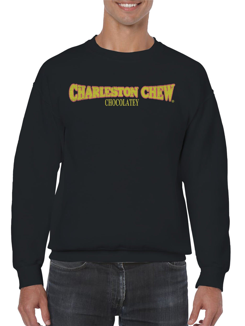 Officially Licensed Charleston Chew Chocolate Candy T-Shirt Men's Sweatshirt