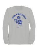 Officially Licensed Slush Puppie Cool Dog Drink Art Men's Sweatshirt