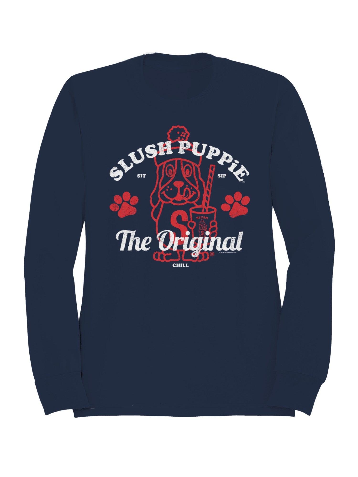 Officially Licensed Slush Puppie Vintage Slush Puppie  Men's Sweatshirt