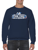 Officially Licensed Slush Puppie Slush Puppy Fun  Men's Sweatshirt