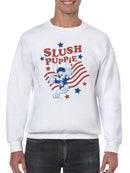 Officially Licensed Slush Puppie Cl;assic Slush Puppie  Men's Sweatshirt