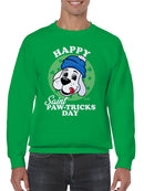 Officially Licensed Slush Puppie Saint Paw-Tricks  Men's Sweatshirt