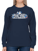 Officially Licensed Slush Puppie Slush Puppy Fun  Women's Sweatshirt
