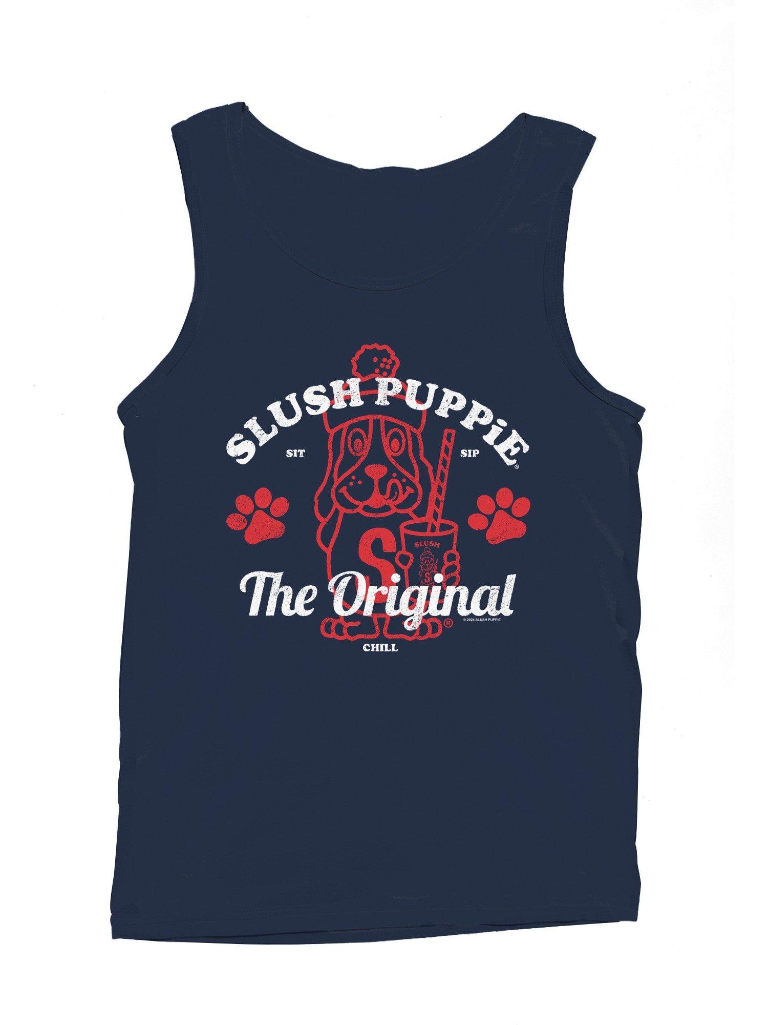 Officially Licensed Slush Puppie Vintage Slush Puppie  Men's Tank Top
