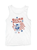 Officially Licensed Slush Puppie Vintage Patriotic Puppie Men's Tank Top