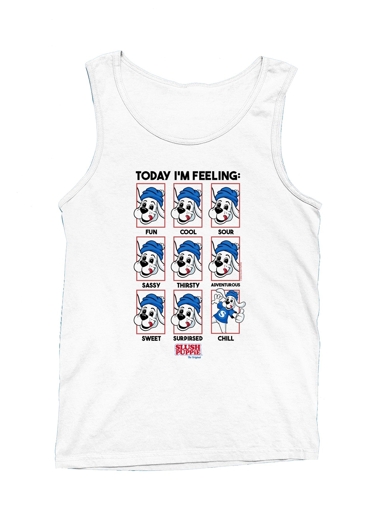 Officially Licensed Slush Puppie Cartoon  Men's Tank Top