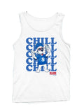Officially Licensed Slush Puppie Chill Dog Selfie  Men's Tank Top
