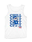Officially Licensed Slush Puppie Chill Dog Selfie  Men's Tank Top