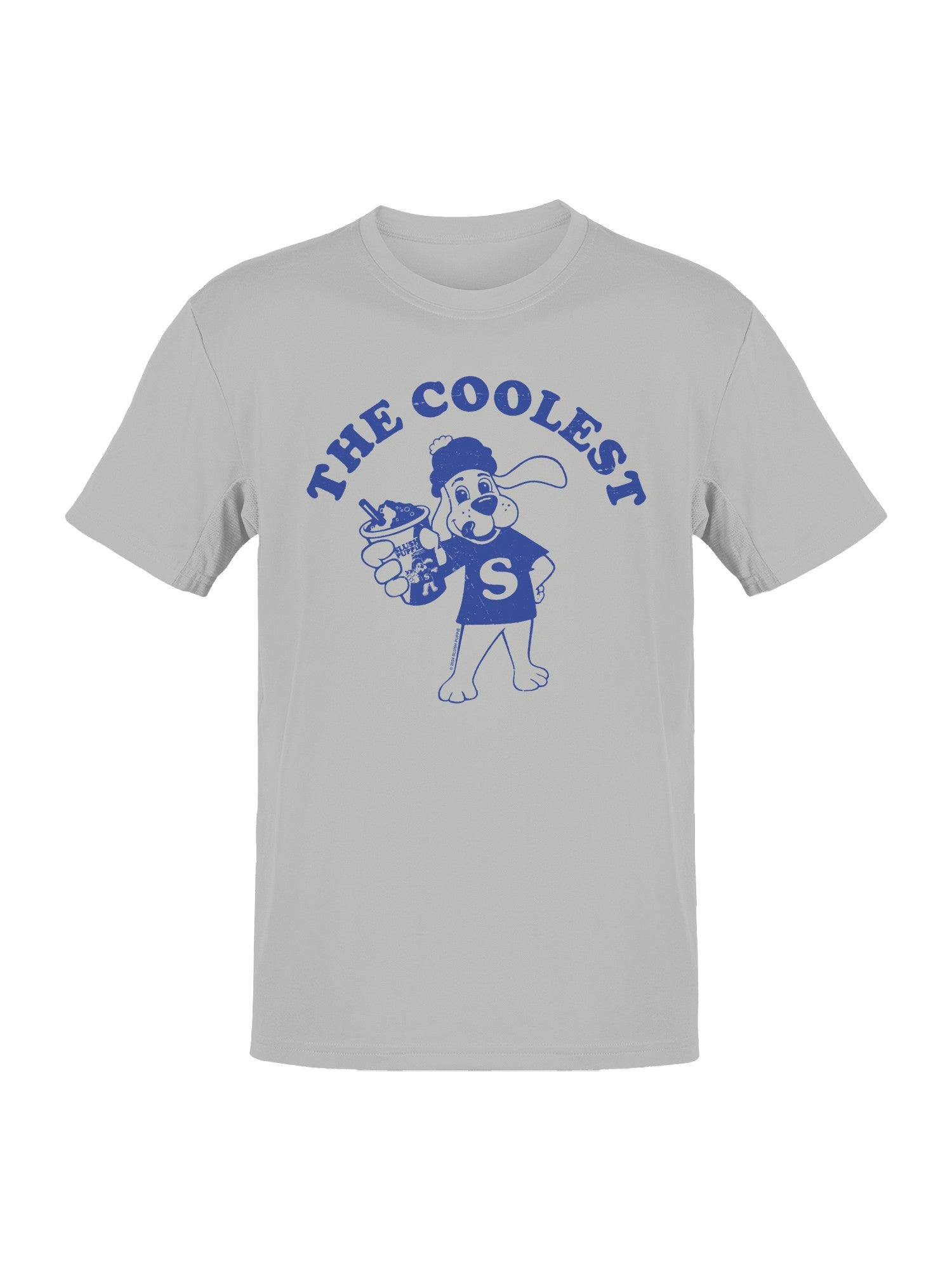 Officially Licensed Slush Puppie Cool Dog Drink Art Men's T-shirt