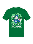 Officially Licensed Slush Puppie Lucky Pup Slushie Men's T-shirt