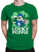 Officially Licensed Slush Puppie Lucky Pup Slushie Men's T-shirt