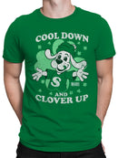 Officially Licensed Slush Puppie Clover Dog St. Patrick's Men's T-shirt