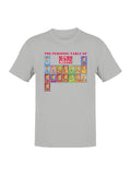 Officially Licensed Slush Puppie Flavor Chart Men's T-shirt