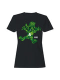 Officially Licensed Slush Puppie Green Clover Dog Plush Toy Women's T-shirt