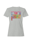 Officially Licensed Slush Puppie Flavor Chart Women's T-shirt