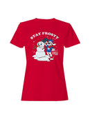 Officially Licensed Slush Puppie Frosty Snowman Women's T-shirt