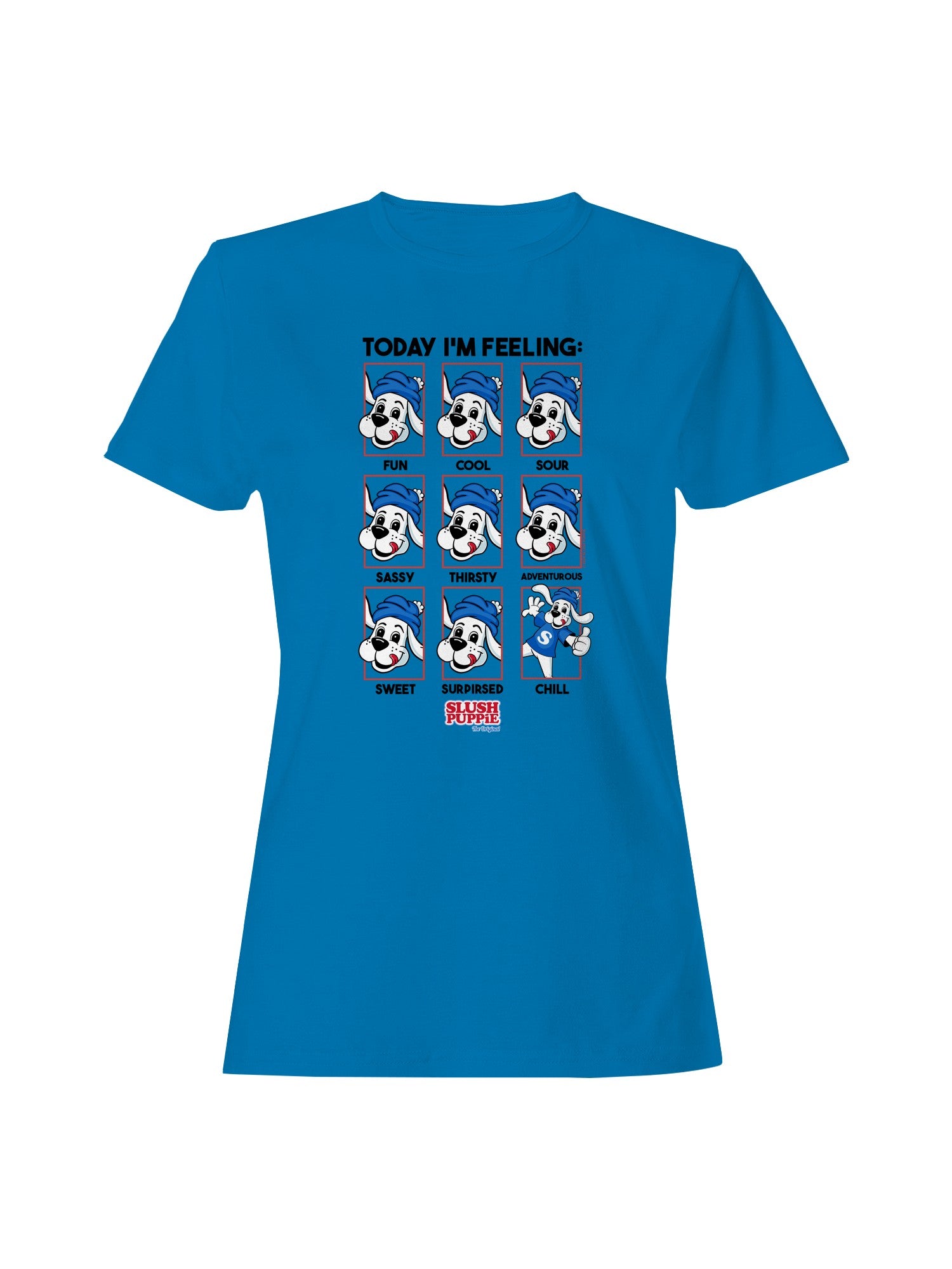 Officially Licensed Slush Puppie Cartoon  Women's T-shirt