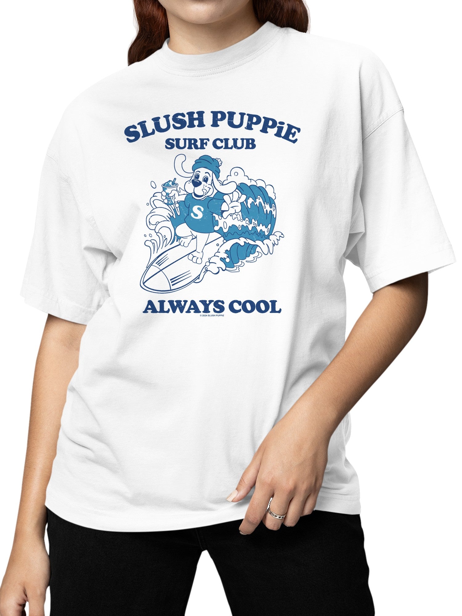 Officially Licensed Slush Puppie Surf Club Cool Dog Women's T-shirt