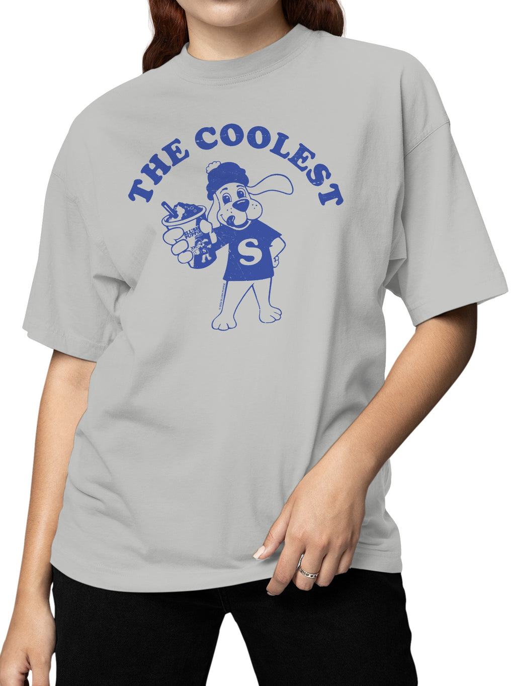 Officially Licensed Slush Puppie Cool Dog Drink Art Women's T-shirt