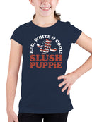 Officially Licensed Slush Puppie Red, White & Cool  Youth's T-shirt