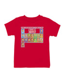 Officially Licensed Slush Puppie Flavor Chart Youth's T-shirt