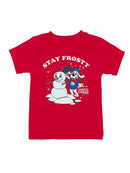 Officially Licensed Slush Puppie Frosty Snowman Youth's T-shirt